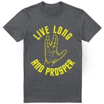 Star Trek Camiseta Live Long para hombre