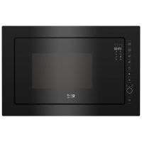 beko bmgb 25333 bg microondas integrable con grill 25l 900w negro