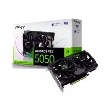 Tarjeta Gráfica PNY GeForce RTX 5050 8GB GDDR6 Dual Fan Reflex 2 RTX AI DLSS4
