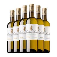 martinez lacuesta vino blanco rioja 75 cl 135 vol pack de 6 unidades