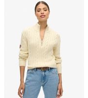 superdry para mujer w6110607a jersey rugby henley beige l casual algodon