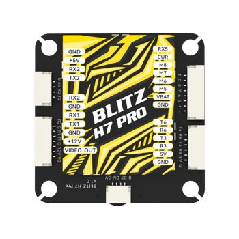 Controlador de vuelo iFlight BLITZ H7 Pro OSD Baro 4-12S con salida BEC de 5V 12V con soporte para Smartaudio / IRC Tram
