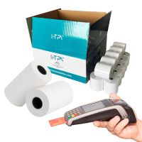 geon 100 rollos de papel termico 57 x 35 mm