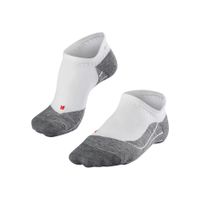 falke ru4 endurance invisible calcetines para correr hombres-blancogris