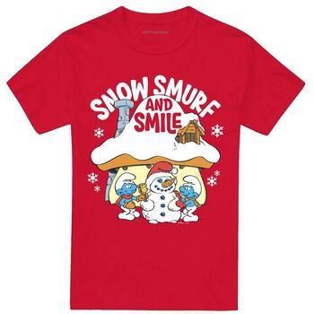 The Smurfs Camiseta Snow Smurf And para mujer