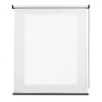 Estores Enrollables Estor Translúcido Premium Con Acabados En Aluminio Blanco 200x250 Cm