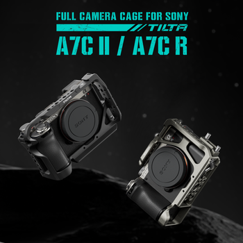 Jaula para cámara TILTA a7C para Sony a7C II / a7C R, para Sony A7 C 2 R TA-T60-HCC-TG, jaula media con abrazadera para cable HDMI