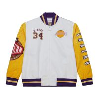 chaqueta lakers nba player burst  shaquille oneal - mitchell and ness