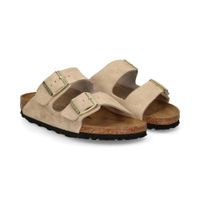 birkenstock sandalias planas mujer - beige talla 38n