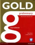 gold preliminary coursebook and cd-rom pack