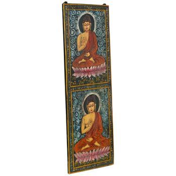 Panel Decorativo De Madera Multicolor, 53x3x183h Cm