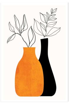 Póster de flores 