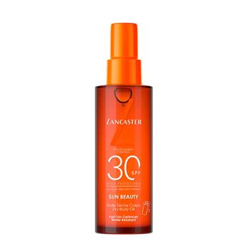 Lancaster Protector Solar Cuerpo Sun Beauty Aceite Sedoso Acelerador Del Bronceado SPF30