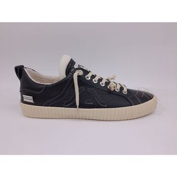 Springa Zapatillas WAVY LEATHER WL2LTHTEXA1EY-BLACK para hombre