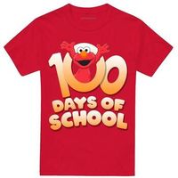 sesame street camiseta 100 days of school para hombre