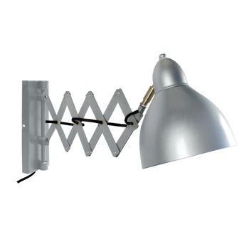 Aplique de pared articulado metal aluminio