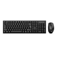 combo tecladoraton ewent inalambrico negro