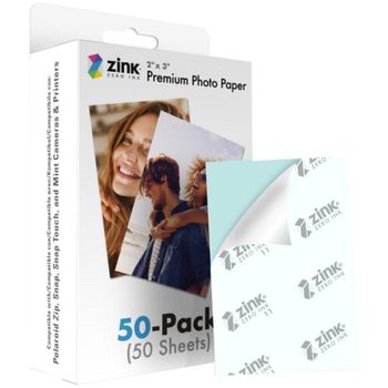 Papel Fotográfico Polaroid ZINKPZ2X350 Brillo 2x3