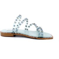 steve madden sandalias skyler ciabatta borchie baby blue skyl11s1 para mujer