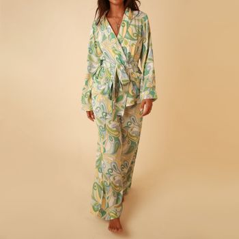 It's 9pm Rizzo Paisley-Print Woven Co-ord - 0/UK 8