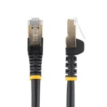 StarTech.com Cable 10m Ethernet CAT6a - Cable de Red de 10 Gigabits Blindado Snagless RJ45 PoE de 100W - Latiguillo STP de 10GbE con Alivio de TensiÃ³n - Fluke - UL - TIA - Negro