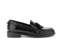 mocasines de piel naplak con borlas black