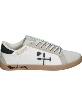 Zapatillas Harper&neyer Superbowl Blancas Con Gris Y Negro 44