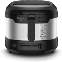 freidora tefal uno m ff215d 1 kg 18 l 1600 w con ventana y termostato ajustable