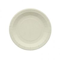 platos de carton cartulina 100 compostable 18o 350 unidades