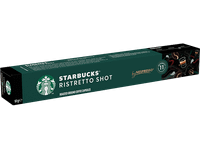 capsulas monodosis - starbucks ristretto shot by nespresso 100 arabica intenso notas de caramelos y frutos rojos