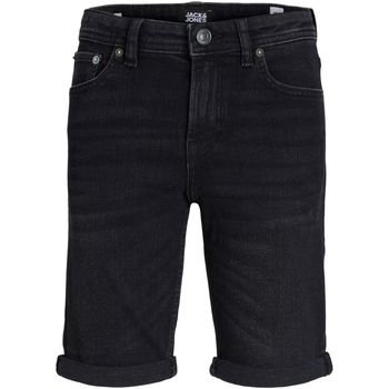 Jack & Jones Short niño 12225186 JJIRICK JJIORIGINAL SHORTS MF 305 JNR BLACK DENIM para niño