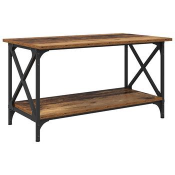 Mesa De Café Madera Vieja 80 X 45 X 45.5 Cm