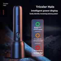 philips 2024 nueva linterna retractil con zoom de carga directa enfoque disparo lejano atenuacion de cinco polos