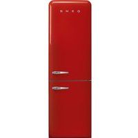 smeg fab32rrd3uk 6040 fridge freezer - red red