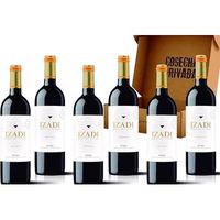 izadi - vino tinto do rioja 6x 75 cl 145  - envio en caja reforzada de carton