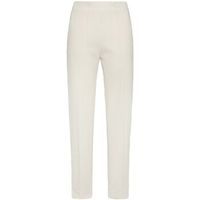 deha pantalones matelasse slim-fit para mujer