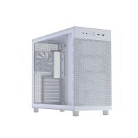 caja de pc asus prime ap303 tg white cristal templado atx micro atx