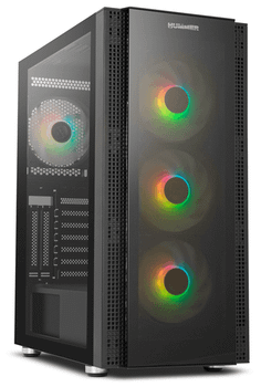 Caja NOX Hummer HorusRGB Negro