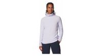 forro polar columbia mujer 1 2 cremallera glacial iv morado claro