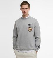 baracuta para hombre brfel0054ut0177 sudadera barbour x northern gris s casual algodon