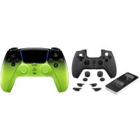 mando playstation 5 sony dualsense hyperpop collection inalambrico remix green  indeca controller premium pack cargador y accesorios para ps5 usb-c negro