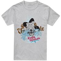 spongebob squarepants camiseta simply unsinkable para hombre