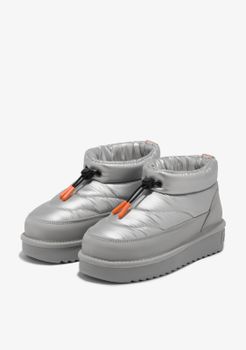Botas Nordic Low Bomb Silver - Plateado