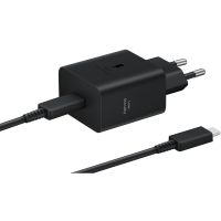 samsung ep-t4511xbegeu cargador universal de carga rapida con cable 45w negro