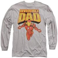 marvel tops y camisetas invincible dad para mujer