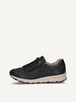 CAPRICE Sneaker, black, made of Leather, Size 42
