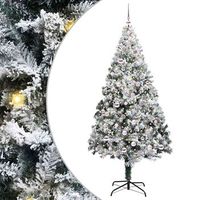 arbol de navidad  decoraciones de navidad artificial 240 cm pvc y acero y plastico