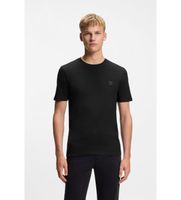 boss para hombre 50508584 camiseta tales negro m casual algodon manga corta