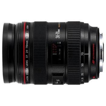 Canon EF 24-70mm f/2.8L USM Zoom Lens 77mm Objetivo de Alto Rendimiento Negro