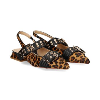 Alma En Pena Zapatos Planos Mujer - Marrón Talla 39
